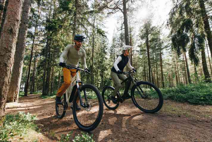 Das E-Hardtail Turbo Tero war die Basis für die EQ-Version mit alltagstauglicher Vollausstattung.