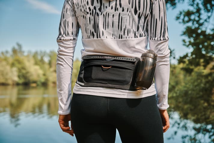 For minimalists: the HipBelt single dispenses with the large main compartment