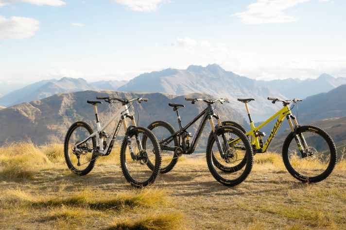 The Pivot Firebird is available in three different equipment variants, each with components from Shimano or Sram.