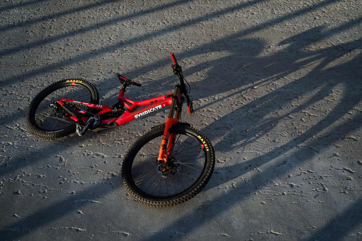 “Mein Setup ähnelt dem meines Teamkollegen Laurie Greenland”, verrät Nina.