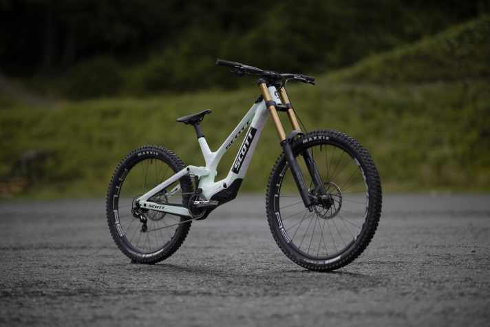 Ja, wo isser denn? Der Dämpfer? Das brandneue Scott Gambler in der Top-Ausstattung für 7599 Euro.