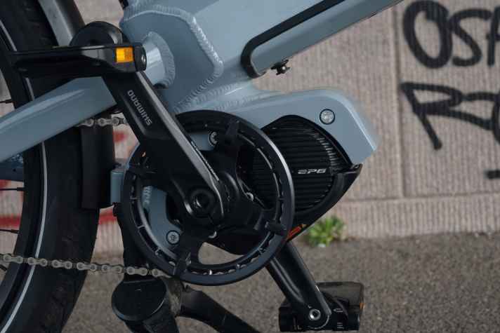 Zieht auch beladen ausdauernd übern Berg: Shimanos EP6 Cargo mit individuellen Unterstützungsmodi.