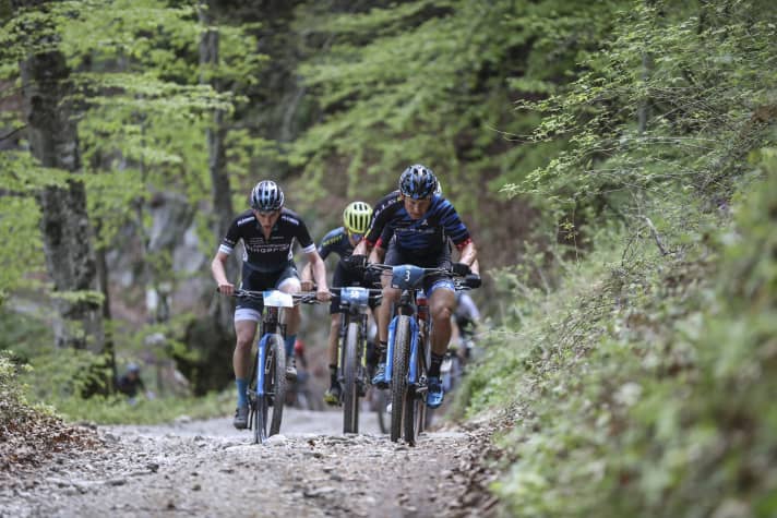 Beim Scott BIKE Marathon in Riva geben sich auch Profis, wie Karl Platt die Ehre.