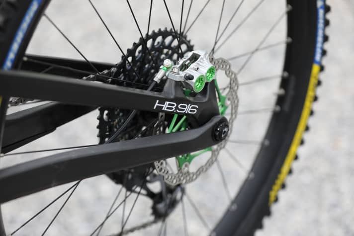 Hope brakes are a symbol of the British art of milling.