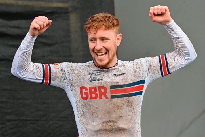 Charlie Hatton, winner of the 2023 Donwhill World Championship.
