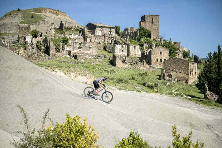 His favourite thing to do is go biking in the local Pyrenees: "So wild, so lonely, so underrated," says David.