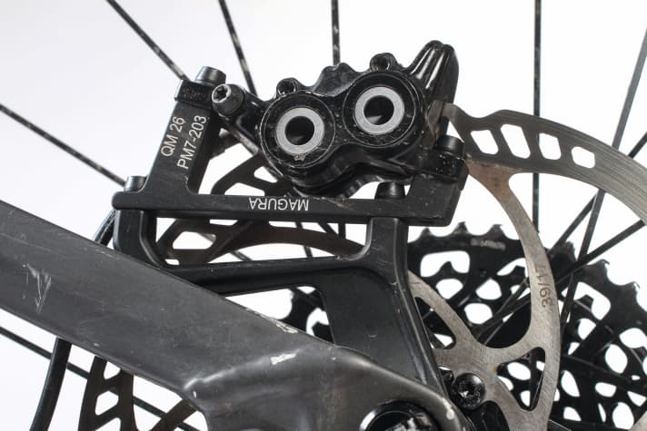 Brake tuning hack: Magura brake calliper with Shimano servo wave lever = best brake in the world!