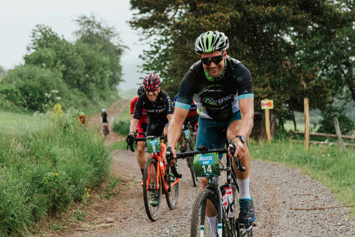 The Shimano Gravel Ride is also fun when the sun isn't shining.