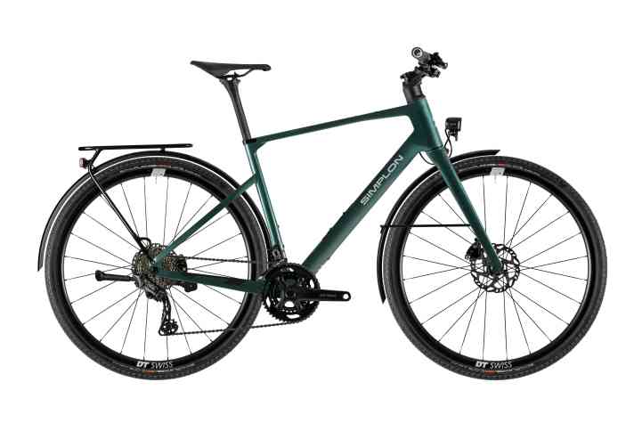 Colour variant: The Simplon Grid 365 is also available in metallic green.