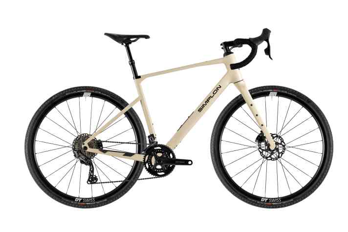 In addition to the metallic green colour, the Simplon Grid is also available in beige.