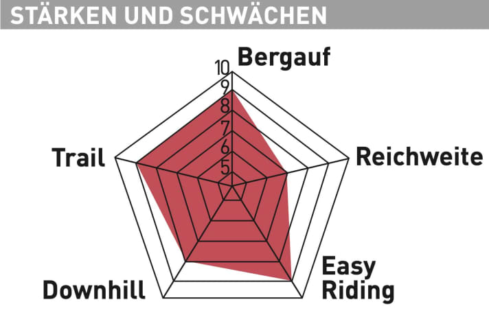 Haibike Lyke SE - Testdiagramm  