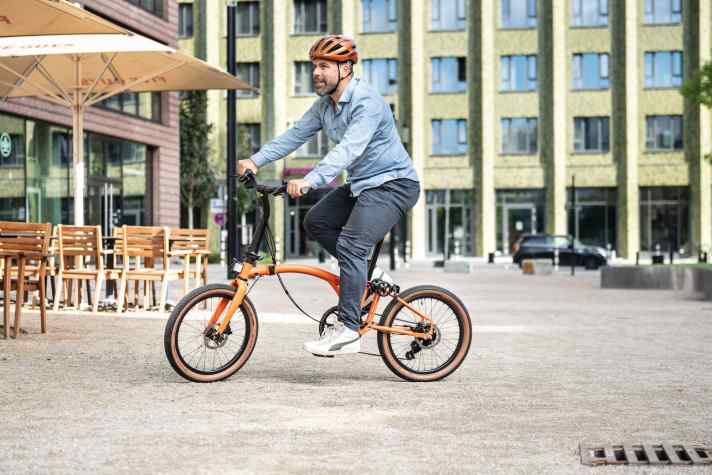 Strong appearance: The voluminous tyres not only give the G-Line character, but also grip.