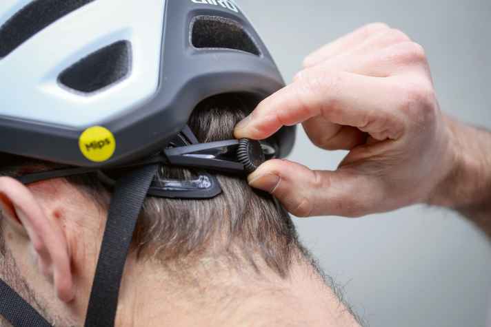 Good fitting systems, like here on the Giro, are worth their weight in gold and ensure a secure fit