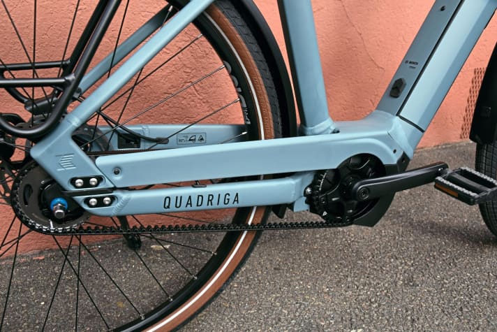 Klasse Detail: Selten einen so schönen und robusten Riemenschoner gesehen, wie hier beim Kettler.