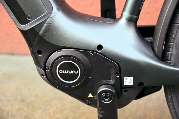 The absolute fun maker: the Owuru combination of engine and gearbox.