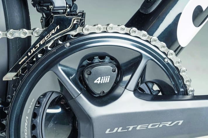 Ambitioniert: Ein Powermeter ist an Allroadbikes eine Seltenheit, BMC und Cervélo bieten ihre Modelle jedoch beide mit Leistungsmesser an.