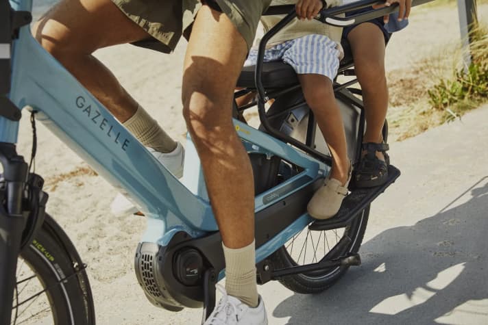 Die Power kommt vom integrierten Bosch Performance Line CX Motor.