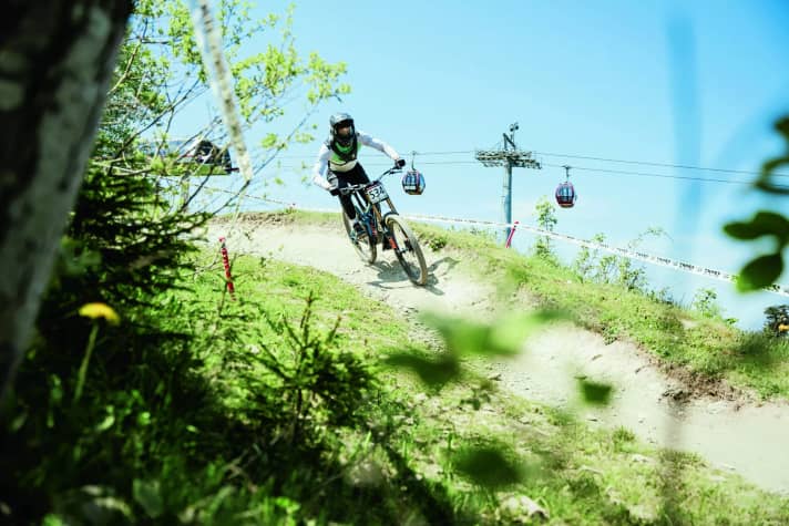 Europe's biggest downhill cup celebrates its season opener this year at the BIKE Festival on the Ettelsberg.