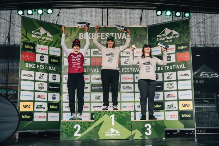 The 3 best ladies of the Scott Enduro.