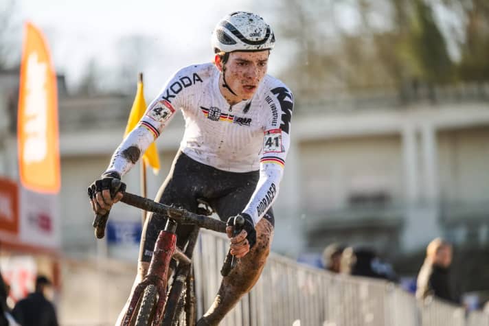 Champion: Eike Behrens is the current German cross-country champion in the U23 class
