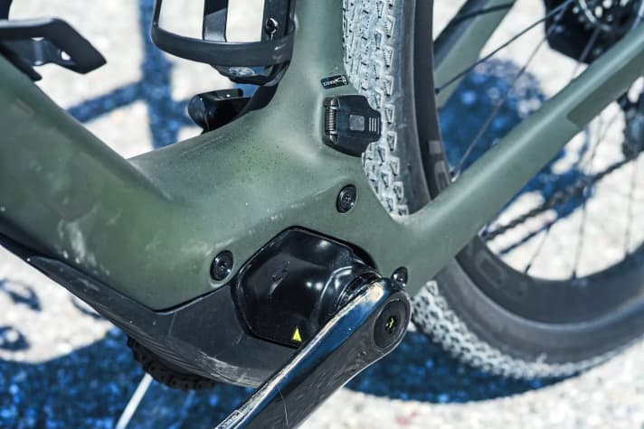 In addition to the powerful and relatively quiet mid-motor, the Specialized is characterised by a very comfortable ride.