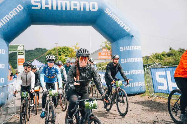 Good vibes at the Shimano Gravelride.