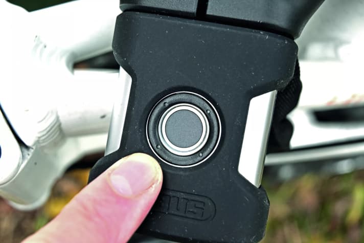 Forgetting or losing your keys - not good. But you always have your own fingerprint with you.