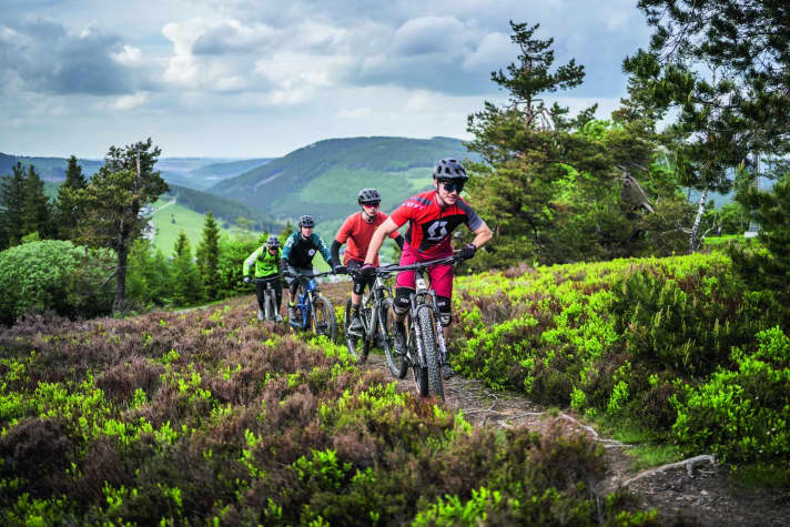 Europas größtes Trail-Netz für alle Radfahrer wächst: In Willingen warten bereits zwei Runden und in 4 Kilometer langer Uphill-Trail.