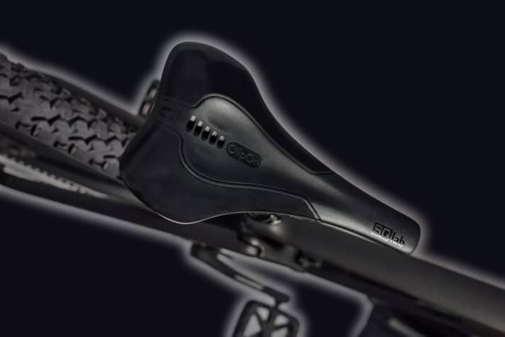 Le système ClipOn utilise une technologie spéciale pour rendre le système de largeur de selle encore plus attrayant et facile à utiliser, développant ainsi l'idée de la selle de vélo adaptée.