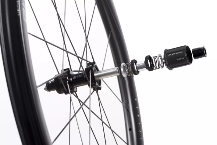 New bearings: customised CeramicSpeed bearings should enable low rolling resistance