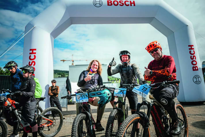 Wer ein Rennen ohne Stress aber doch mit der nötigen Portion Adrenalin sucht, ist bei der Bosch eMTB Challenge goldrichtig.