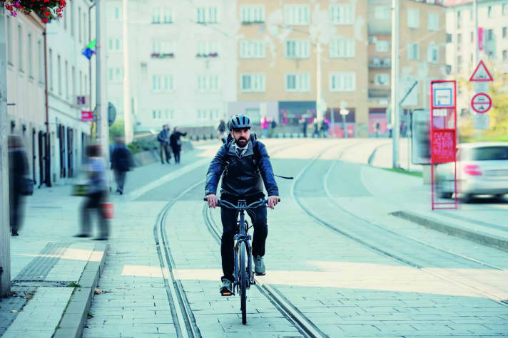 Straßenbahnschienen als Gefahrenzone und fehlende Wege für E-Bikes und S-Pedelecs – es gibt viel zu tun.