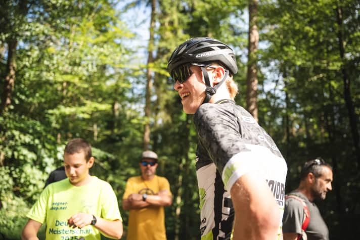Elias Hückmann wurde deutscher Meister in der U17 Kategorie im Cross Country.