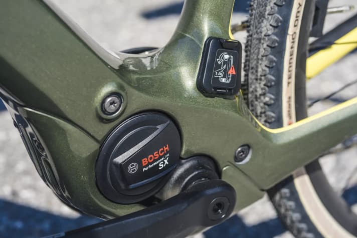 La puissance Bosch à bord du Cannondale.