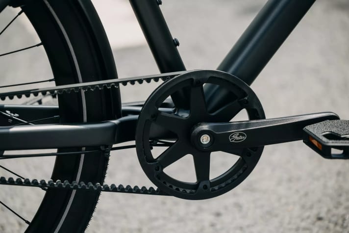 The Citylite models score particularly highly with their low-maintenance technology. Both versions are equipped with a Gates belt drive.