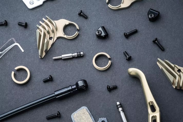 The technical data of the Intend Trinity 2.0 MTB brake at a glance