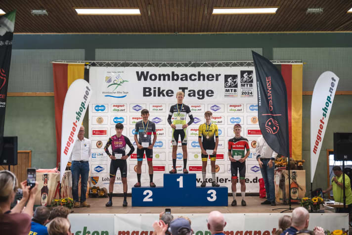 Platz 1 für Elias!