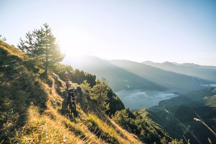 Für den Monte Breda-Trail über dem Westufer des Idrosees sollte man höhentauglich sein.