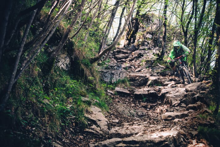 Hard, harder, 601 - the least fun trail with legendary status.