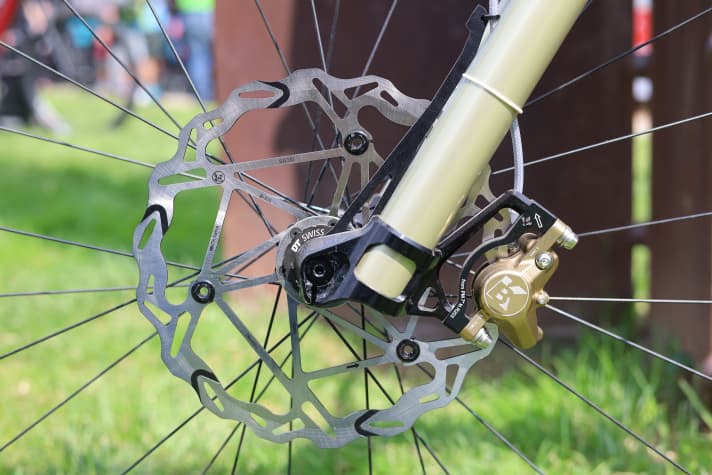 Die neuen Braking S3 Batfly Bremsscheiben sollen eine hohe Bremskraft mit guter Selbstkühlung und geringem Gewicht vereinen.