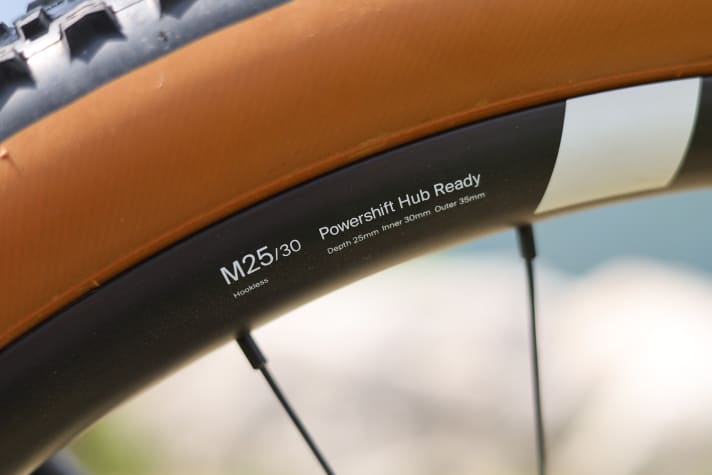 Auch die neuen Carbonlaufräder M25/30 präsentierte Classified beim BIKE Festival in Riva.