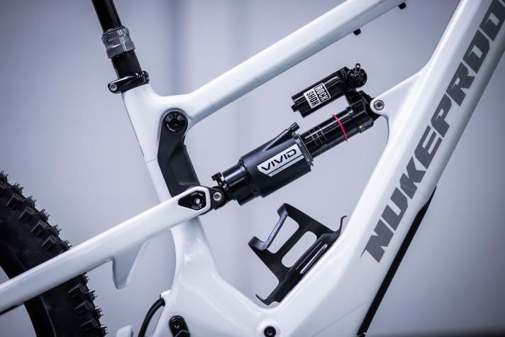 Both models are fitted with the new Rockshox Vivid shock.