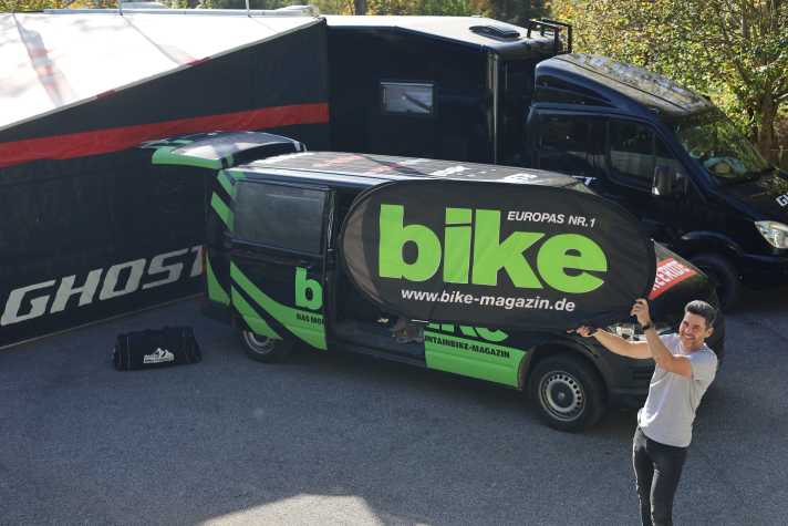 Ghost und BIKE für die Nachwuchsförderung in Deutschland: Profi-Trainer Erik Becker leitet das Camp.