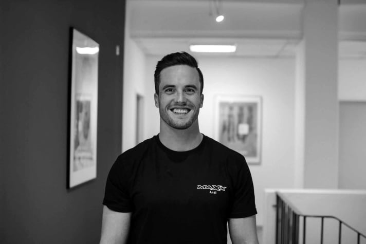 Andreas Weigl von Maxx Bikes ist Spezialist für extra große Fahrräder.