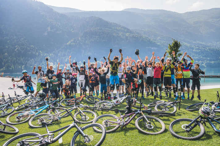 Camp-Animateure Karen und Holger Meyer beim Tagesbriefing.