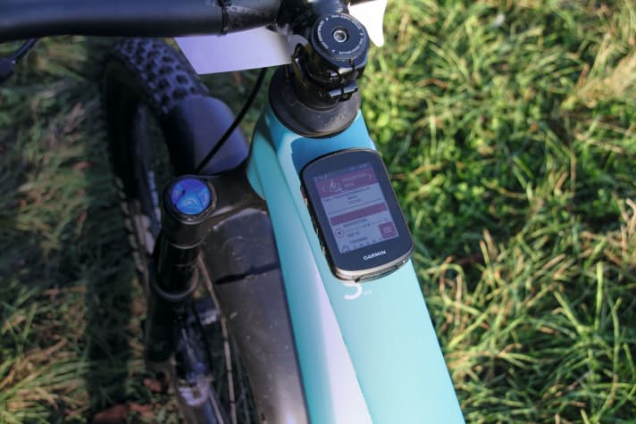 Training gimmick for fitness fans: Garmin Edge 840.
