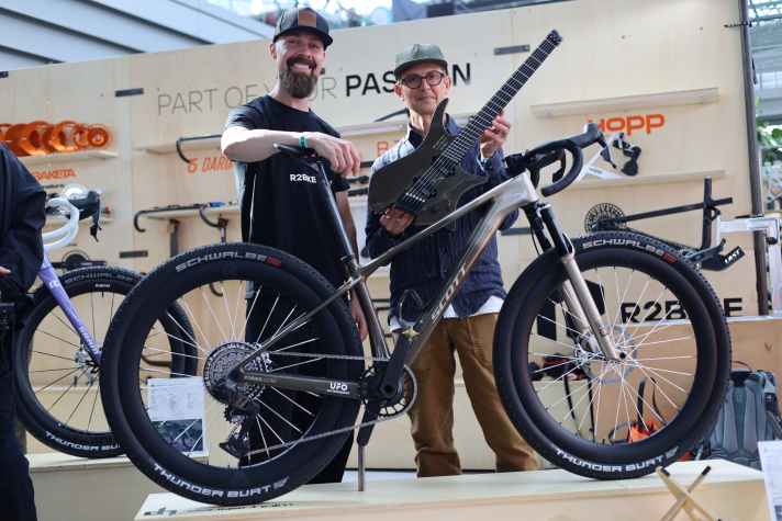 Mountain bike meets gravel bike meets guitar: for his latest project with Strandberg, Dangerholm has come up with something truly special.