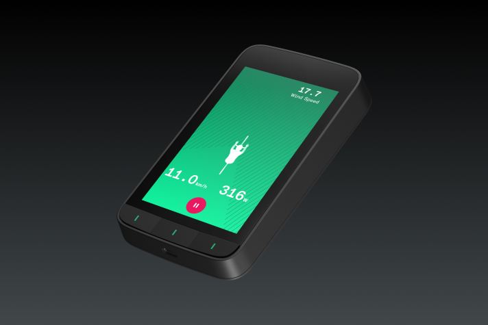 Visualisierte Winddaten, das wäre eine neue Funktion und durchaus spannend zu sehen während der Fahrt.