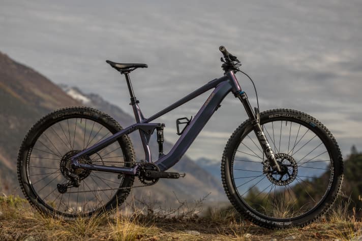 Maxx Jinxx Elf // 140 Millimeter // 29 Zoll (27,5 Zoll, Größe S) // ab 6499 Euro.