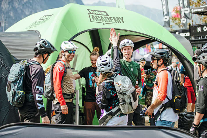 Nimm an einem von vielen BIKE-Academy-Workshops teil.